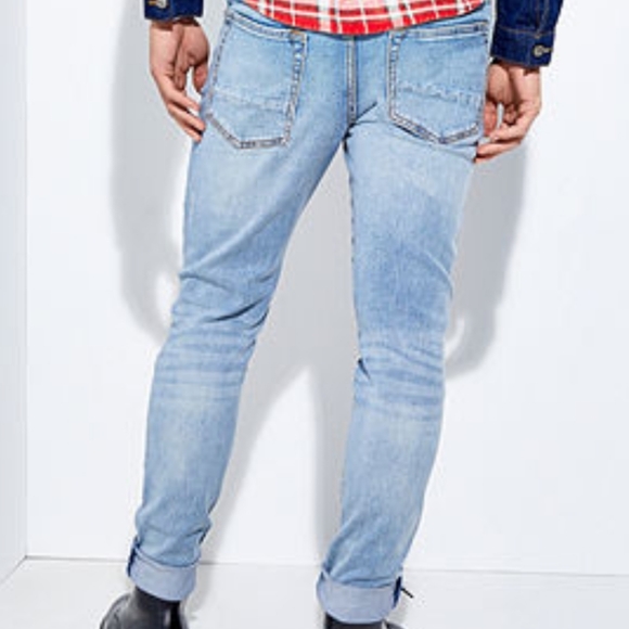 Arizona Mens Advance Flex 360 Skinny Fit Jean - Picture 3 of 5